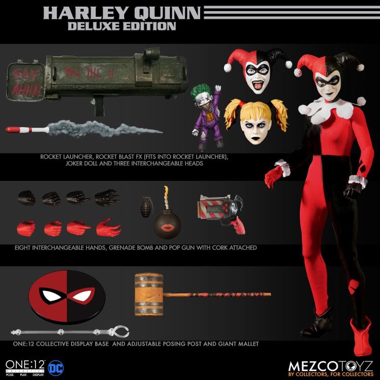 Load image into Gallery viewer, Mezco Toyz - One:12 DC Comics Harley Quinn
