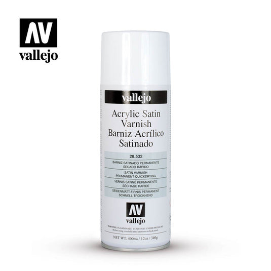 Vallejo - 28532 Aerosol Acrylic Varnish: Satin 400ML