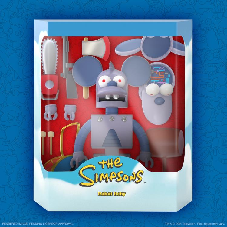 Load image into Gallery viewer, Super 7 - The Simpsons Ultimates: Robot Itchy

