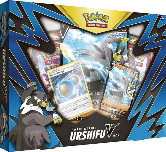 Pokemon TCG - Rapid Strike Urshifu V Box (Blue)