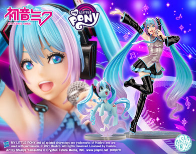 Kotobukiya - Vocaloid Bishoujo Statue: Hatsune Miku (Feat. My Little Pony)