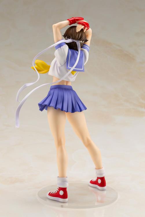 Load image into Gallery viewer, Kotobukiya - Street Fighter Bishoujo Statue: Round 2 Sakura
