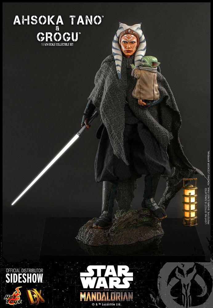 Load image into Gallery viewer, Hot Toys - Star Wars The Mandalorian - Ahsoka Tano and Grogu Set
