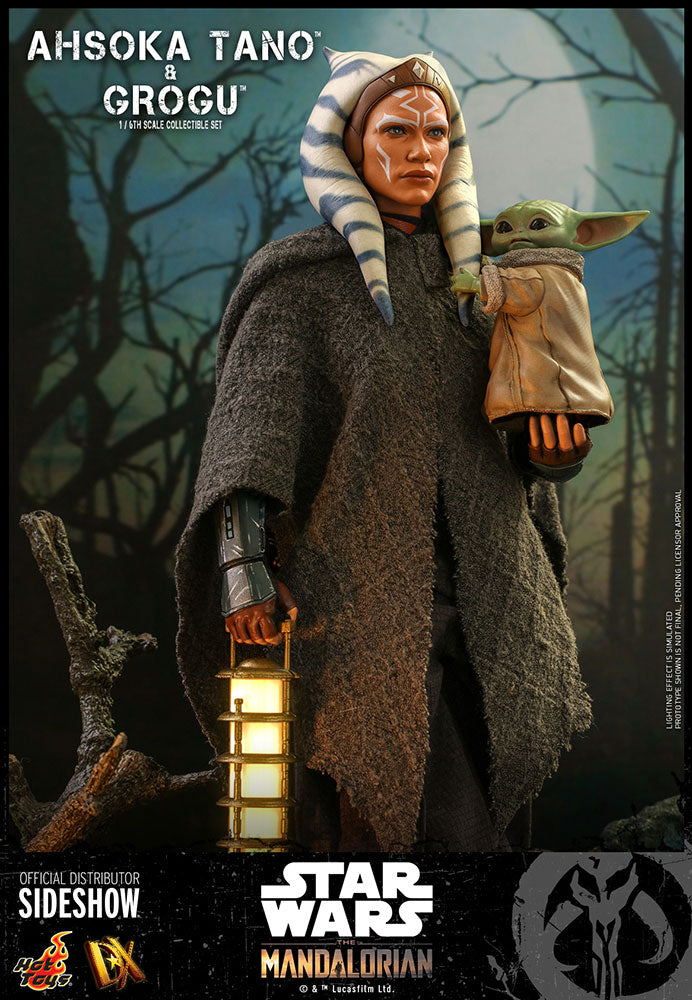 Load image into Gallery viewer, Hot Toys - Star Wars The Mandalorian - Ahsoka Tano and Grogu Set
