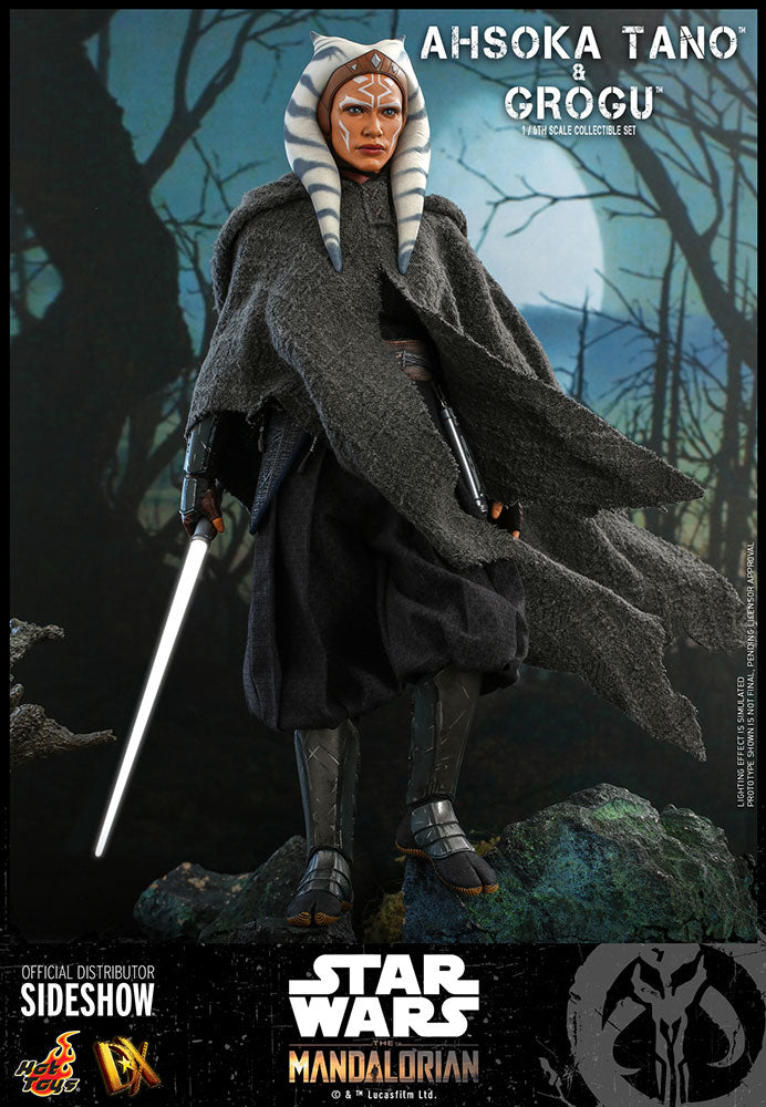 Load image into Gallery viewer, Hot Toys - Star Wars The Mandalorian - Ahsoka Tano and Grogu Set
