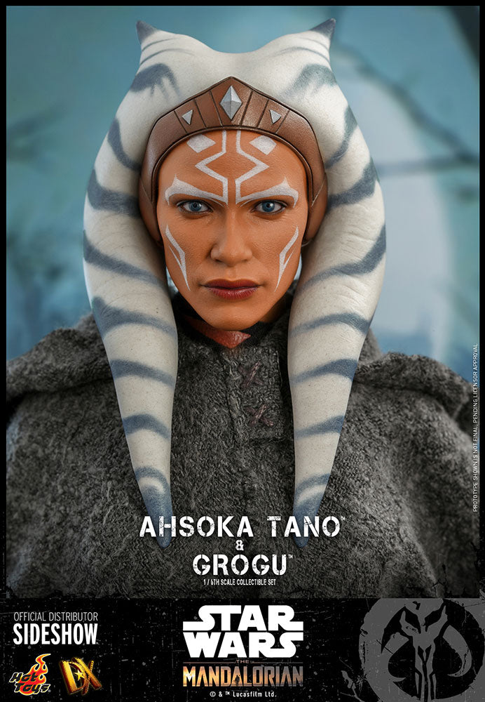 Load image into Gallery viewer, Hot Toys - Star Wars The Mandalorian - Ahsoka Tano and Grogu Set
