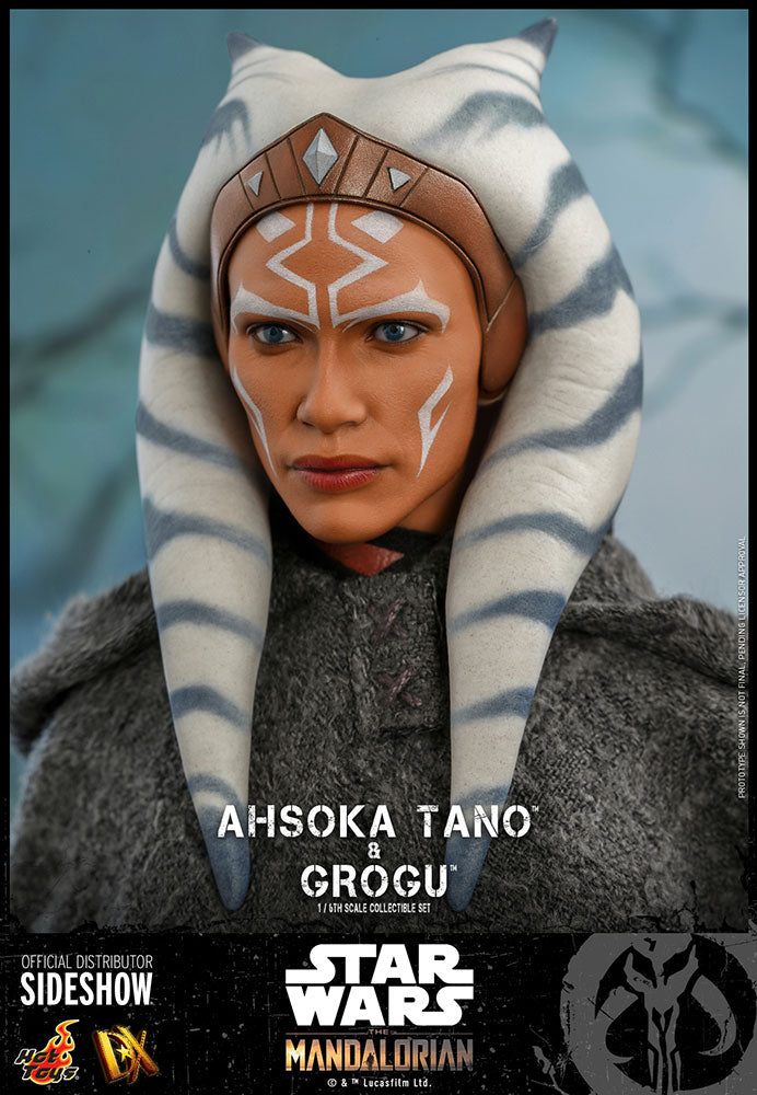 Load image into Gallery viewer, Hot Toys - Star Wars The Mandalorian - Ahsoka Tano and Grogu Set
