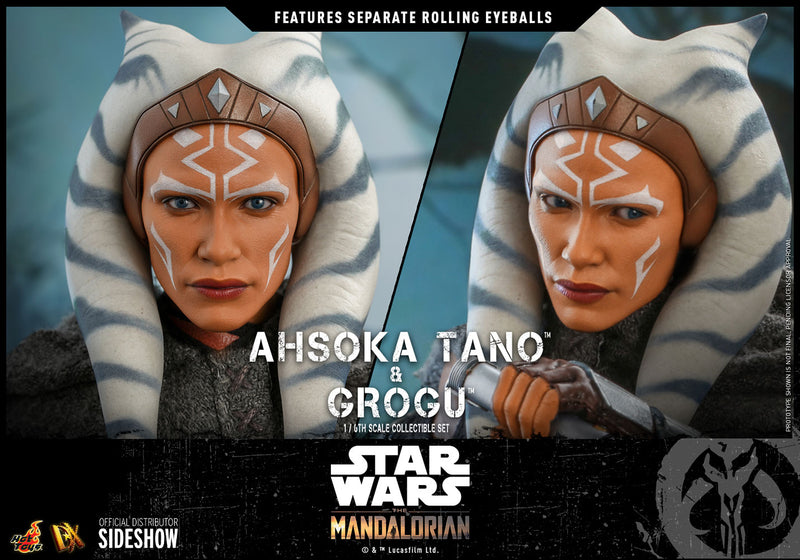 Load image into Gallery viewer, Hot Toys - Star Wars The Mandalorian - Ahsoka Tano and Grogu Set
