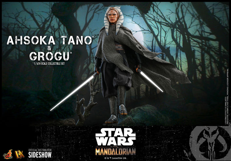 Load image into Gallery viewer, Hot Toys - Star Wars The Mandalorian - Ahsoka Tano and Grogu Set
