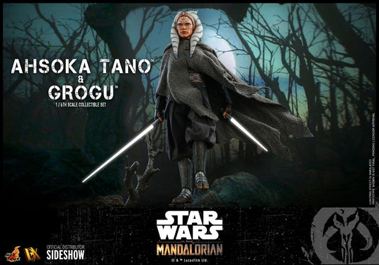 Hot Toys - Star Wars The Mandalorian - Ahsoka Tano and Grogu Set