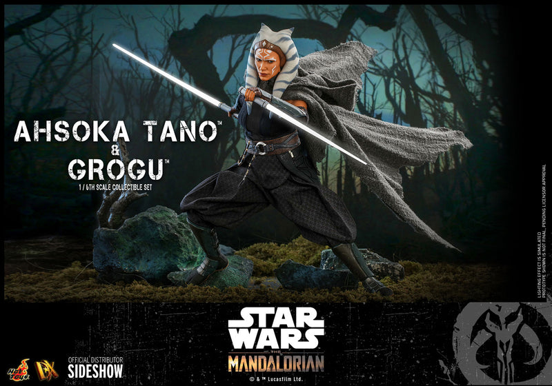 Load image into Gallery viewer, Hot Toys - Star Wars The Mandalorian - Ahsoka Tano and Grogu Set
