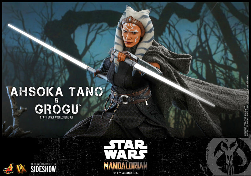 Load image into Gallery viewer, Hot Toys - Star Wars The Mandalorian - Ahsoka Tano and Grogu Set
