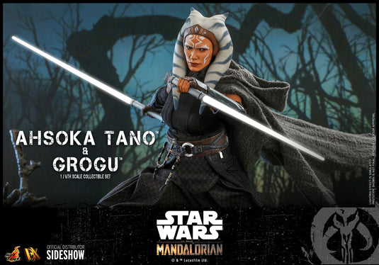 Hot Toys - Star Wars The Mandalorian - Ahsoka Tano and Grogu Set