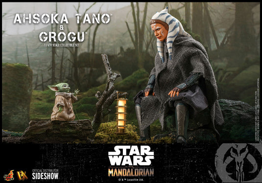 Hot Toys - Star Wars The Mandalorian - Ahsoka Tano and Grogu Set