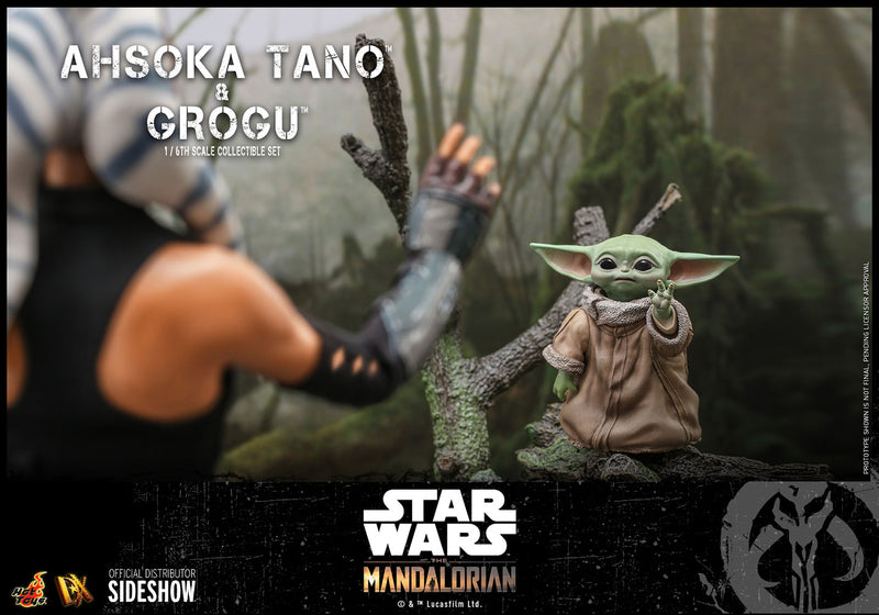 Load image into Gallery viewer, Hot Toys - Star Wars The Mandalorian - Ahsoka Tano and Grogu Set
