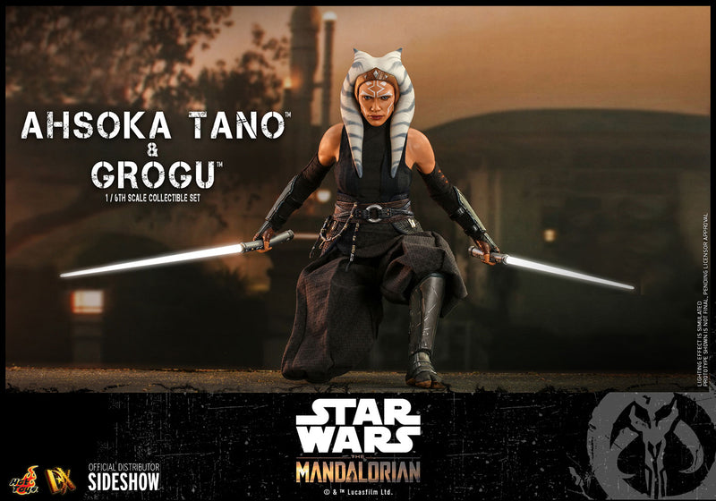 Load image into Gallery viewer, Hot Toys - Star Wars The Mandalorian - Ahsoka Tano and Grogu Set
