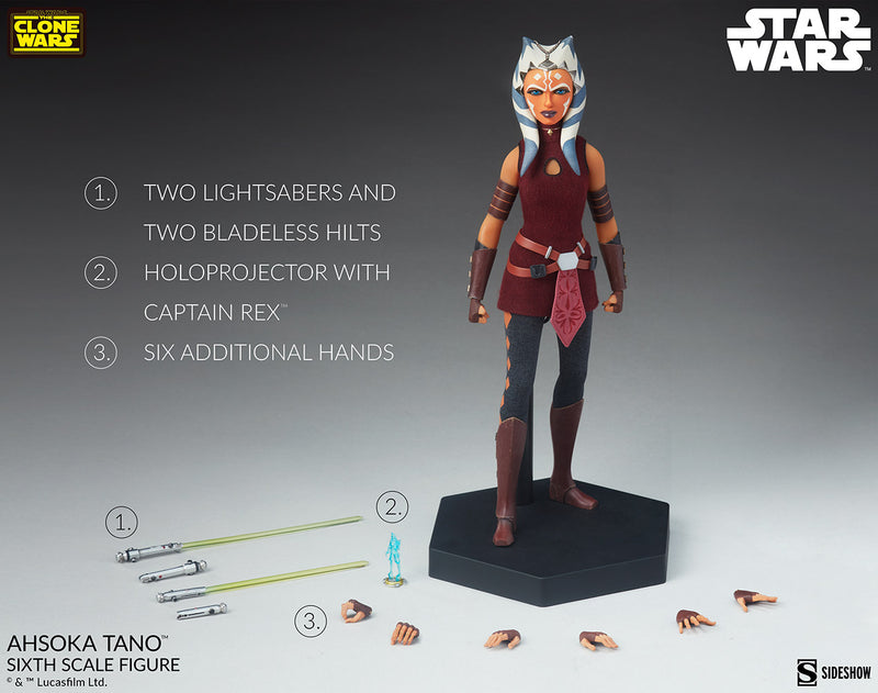 Load image into Gallery viewer, Sideshow - Star Wars The Clone Wars: Ahsoka Tano
