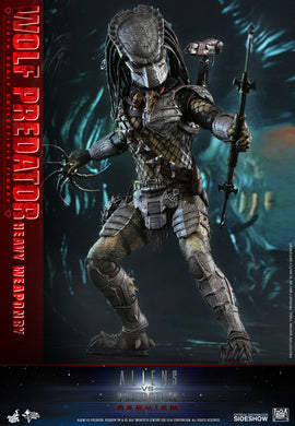 Hot Toys - Aliens vs Predator Requiem: Wolf Predator Heavy Weaponry