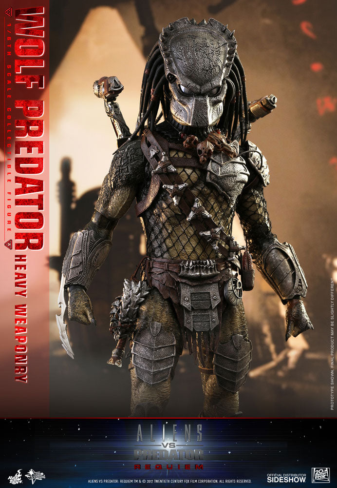 Load image into Gallery viewer, Hot Toys - Aliens vs Predator Requiem: Wolf Predator Heavy Weaponry
