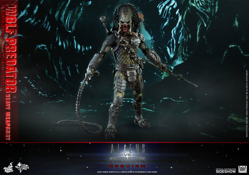 Load image into Gallery viewer, Hot Toys - Aliens vs Predator Requiem: Wolf Predator Heavy Weaponry
