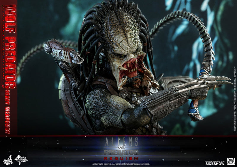 Load image into Gallery viewer, Hot Toys - Aliens vs Predator Requiem: Wolf Predator Heavy Weaponry
