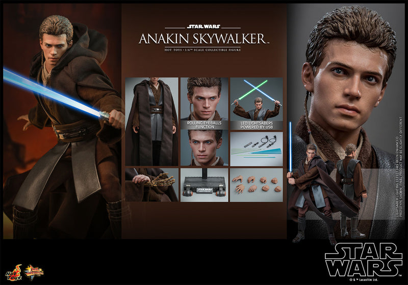 Load image into Gallery viewer, Hot Toys - Star Wars: Attack of the Clones - Anakin Skywalker
