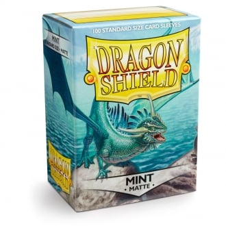 Dragon Shield - Matte Mint Sleeves - 100 Sleeves