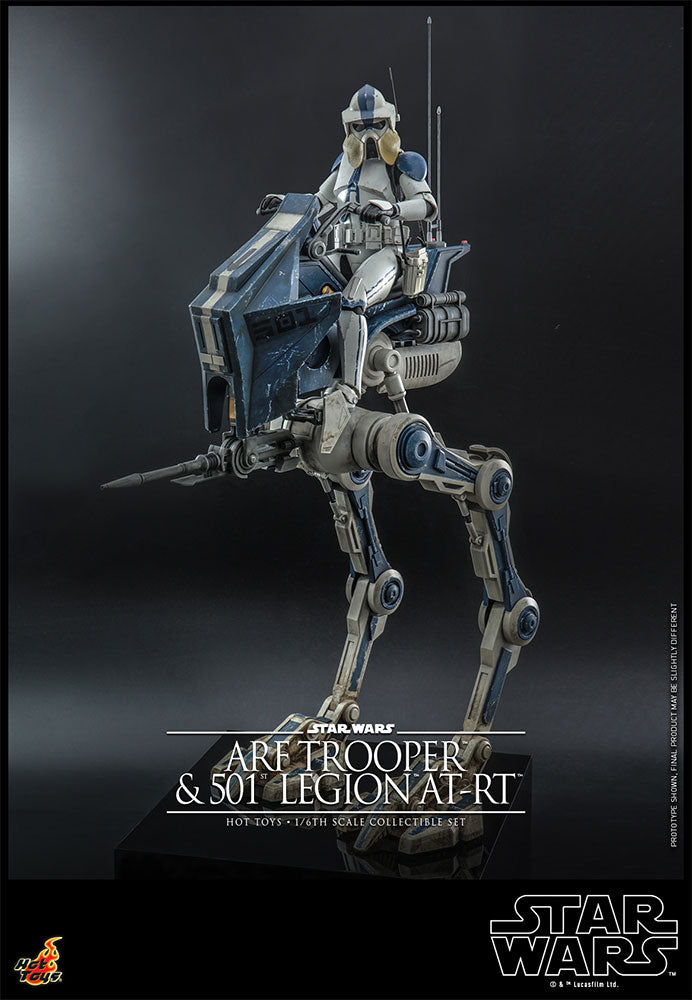 Load image into Gallery viewer, Hot Toys - Star Wars: The Clone Wars - ARF Trooper and 501st Legion AT-RT
