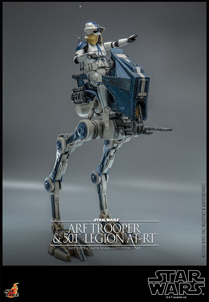 Load image into Gallery viewer, Hot Toys - Star Wars: The Clone Wars - ARF Trooper and 501st Legion AT-RT

