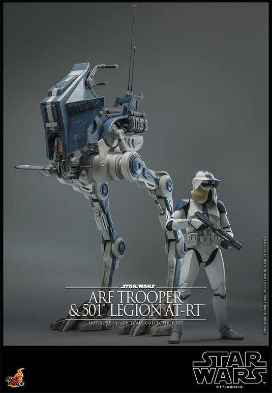 Hot Toys - Star Wars: The Clone Wars - ARF Trooper and 501st Legion AT-RT