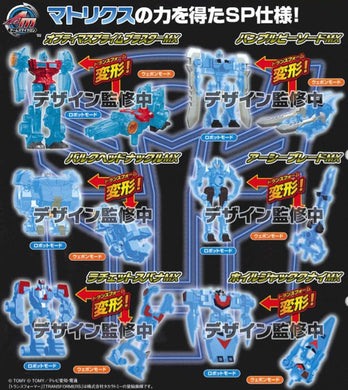 Micron Arms Gashapon #4 Special Edition (Capsule Toy) - Set of 6 Autobots
