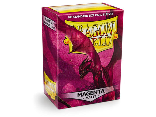 Dragon Shield - Matte Magenta - 100 Sleeves