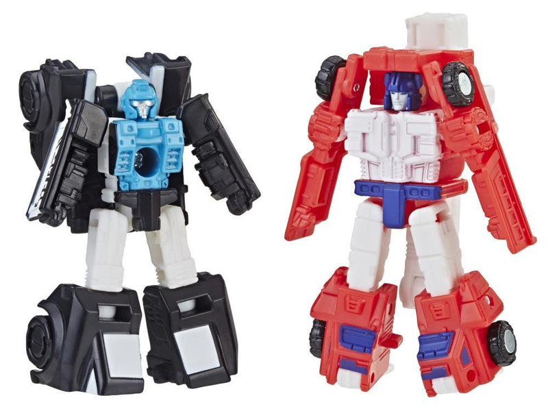 Load image into Gallery viewer, Transformer Generations Siege - Micromasters Red Heat &amp; Stakeout
