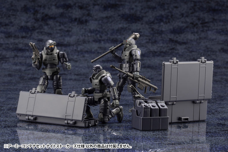 Load image into Gallery viewer, Kotobukiya - Hexa Gear - Army Containers Set [Night Stalkers Version]
