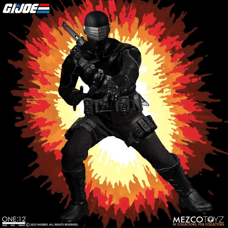 Load image into Gallery viewer, Mezco Toyz - One:12 G.I. Joe: Deluxe Snake Eyes
