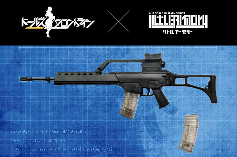 Load image into Gallery viewer, Little Armory LADF03 Dolls Front Line GrG36 - 1/12 Scale Plastic Model Kit
