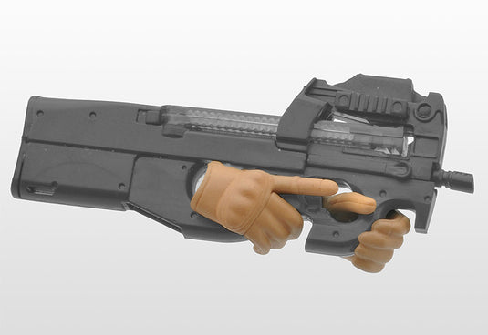 Little Armory LAOP06 Figma Tactical Gloves 2: Handgun Set [Tan]