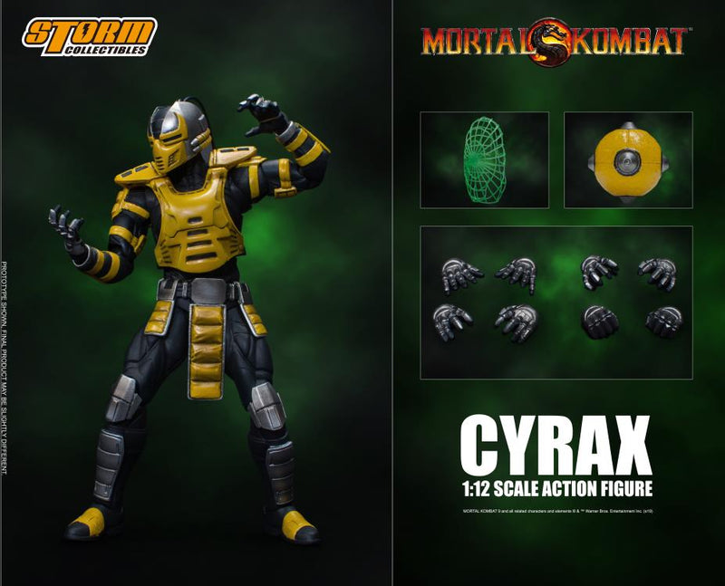 Load image into Gallery viewer, Storm Collectibles - Mortal Kombat VS Series: Cyrax 1/12 Scale
