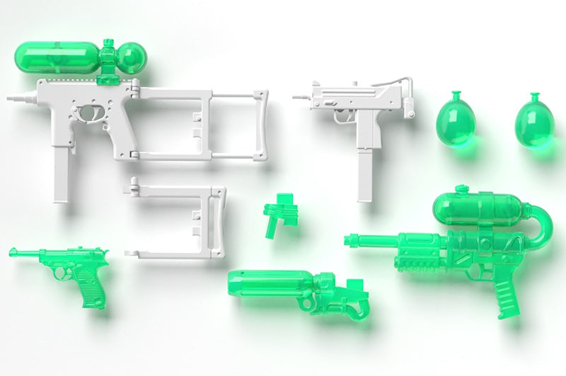 Load image into Gallery viewer, Little Armory LA053 Water gun C - 1/12 Scale Plastic Model Kit
