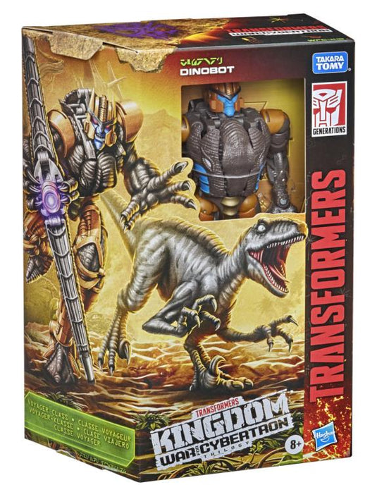 Transformers War for Cybertron: Kingdom - Voyager Class Dinobot