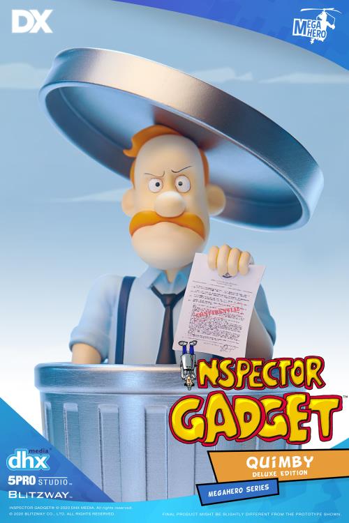 Blitzway - MEGAHERO Inspector Gadget: Inspector Gadget Deluxe Figure Set