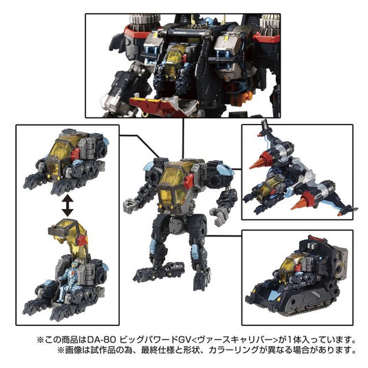 Diaclone Reboot - DA-80 Big Powered GV [Verse Caliber Ver.]