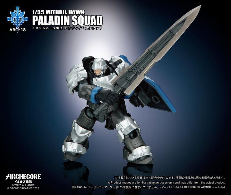 Load image into Gallery viewer, Toys Alliance - Archecore: ARC-18 Mithril Hawk Paladin Squad
