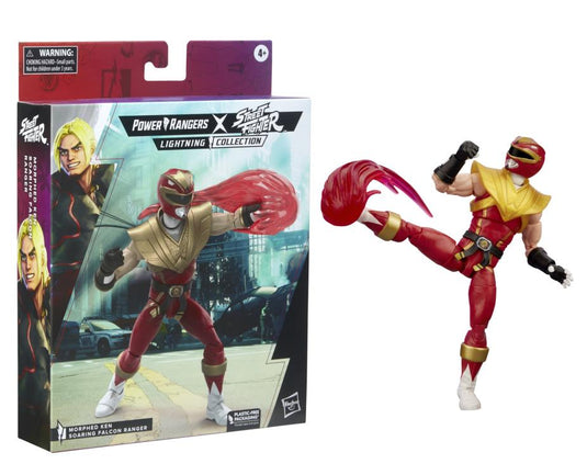 Power Rangers Lightning Collection X Street Fighter: Soaring Falcon Ken