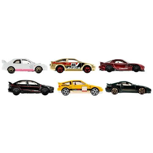 Load image into Gallery viewer, Mattel - Hot Wheels Themed Car Culture Vehicles - Pack of 6
