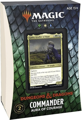 MTG - Dungeons & Dragons: Adventures in the Forgotten Realms - Commander Deck: Aura of Courage