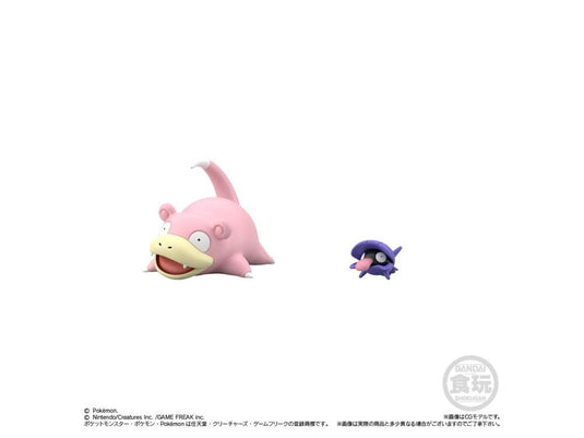 Bandai - Pokemon Scale World - Kanto Region Figure - Slowpoke and Shellder