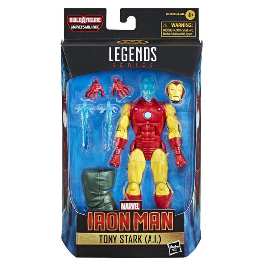 Marvel Legends - Iron Man (Tony Stark A.I) [Marvel's Mr. Hyde BAF]