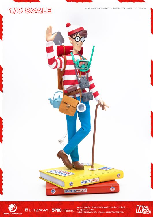 Load image into Gallery viewer, Blitzway - MEGAHERO Where&#39;s Waldo: Waldo 1/6 Scale Figure
