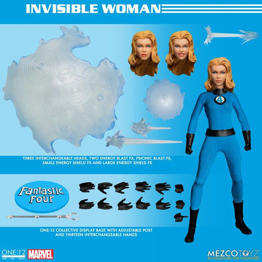 Mezco Toyz - One:12 Fantastic Four Deluxe Steel Box Set